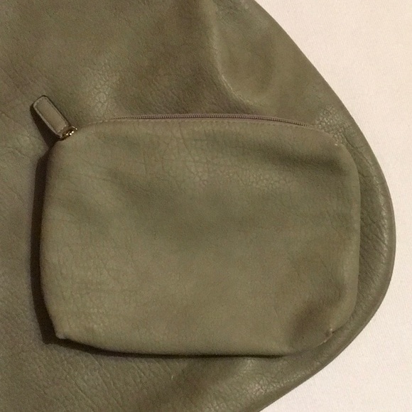 Anthropologie Vegan Leather Tote 17x20 - Picture 8 of 11